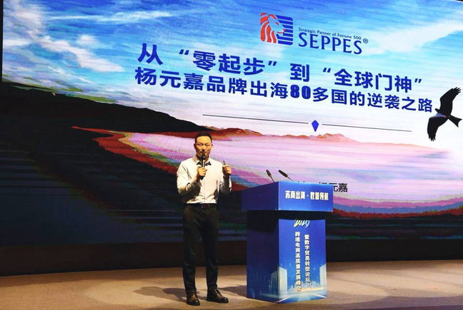 苏州西朗控股集团、西朗门业（苏州）有限公司董事长杨元嘉分享出海逆袭之路
