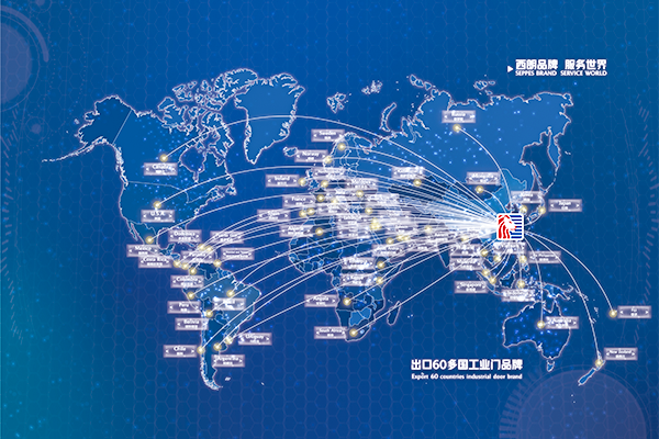 出口80+国家的国产工业门 出口80+国家的国产工业门